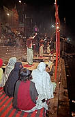 Varanasi - the Ganga Fire Arti at Dashaswamedh Ghat